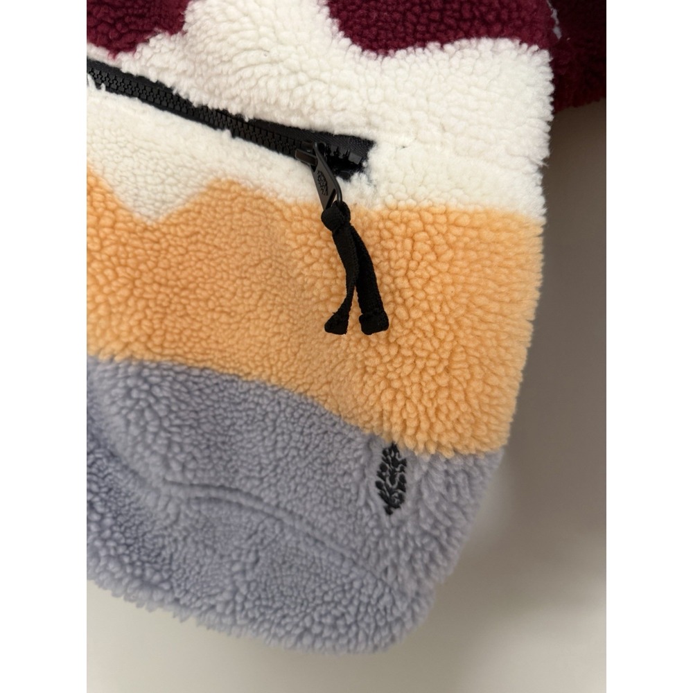 Free People Hit The Slopes Printed Fleece Pullover Women's Size Medium - Picture 10 of 15